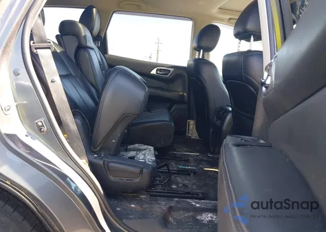 2015 Nissan Pathfinder Platinum from USA, damaged, VIN 5N1AR2MM7FC686768